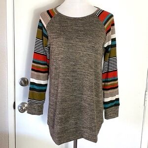 Jardin Pullover Striped Tunic